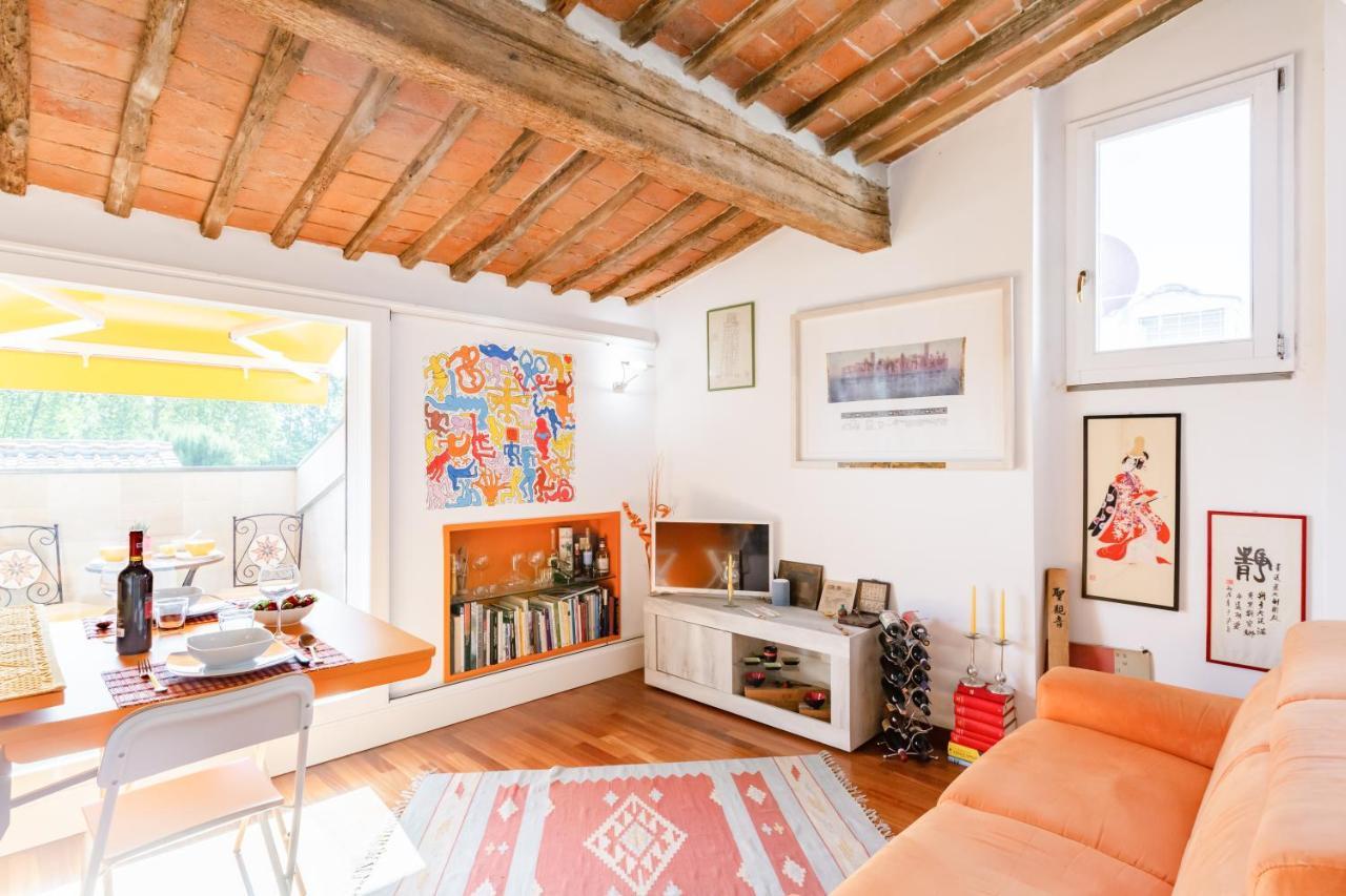 Piazza Dei Cavalieri Orange Attic Apartment Pisa Dış mekan fotoğraf